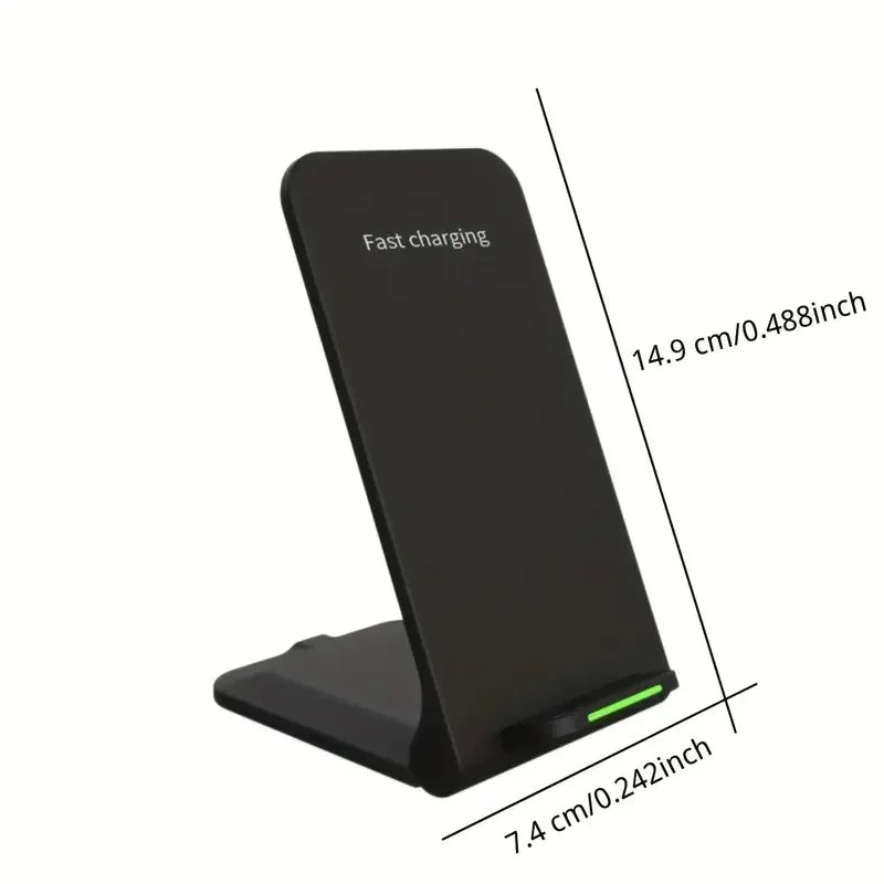 100W Wireless Charger For iPhone 16 15 14 13 12 Pro Max 11 Phone Stand Charger for Samsung S24 S23 Xiaomi Foldable Fast Charging.