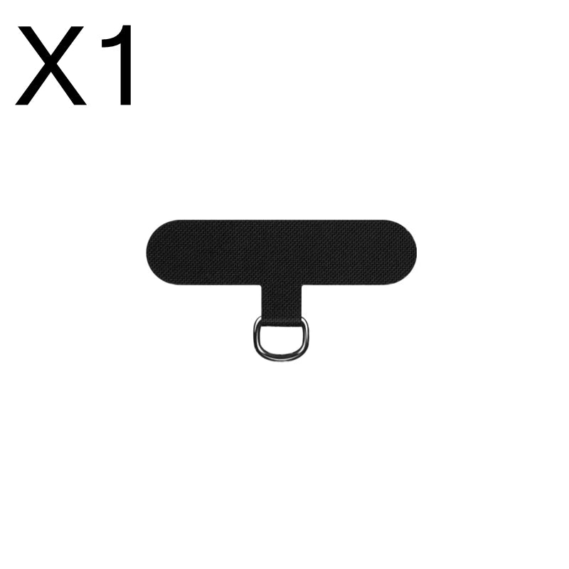 Universal Mobile Phone Lanyard Straps Gasket Anti-lost Nylon Detachable Phone Hanging Cord Patch Replacement Sling Tether Pad.