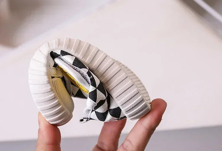 Fashion Children Shoe Versatile Canva Shoe 2025spring Autumn New Boy Shoe Flat Casual Shoes Simple Girl Shoes Comfort Baby Shoes