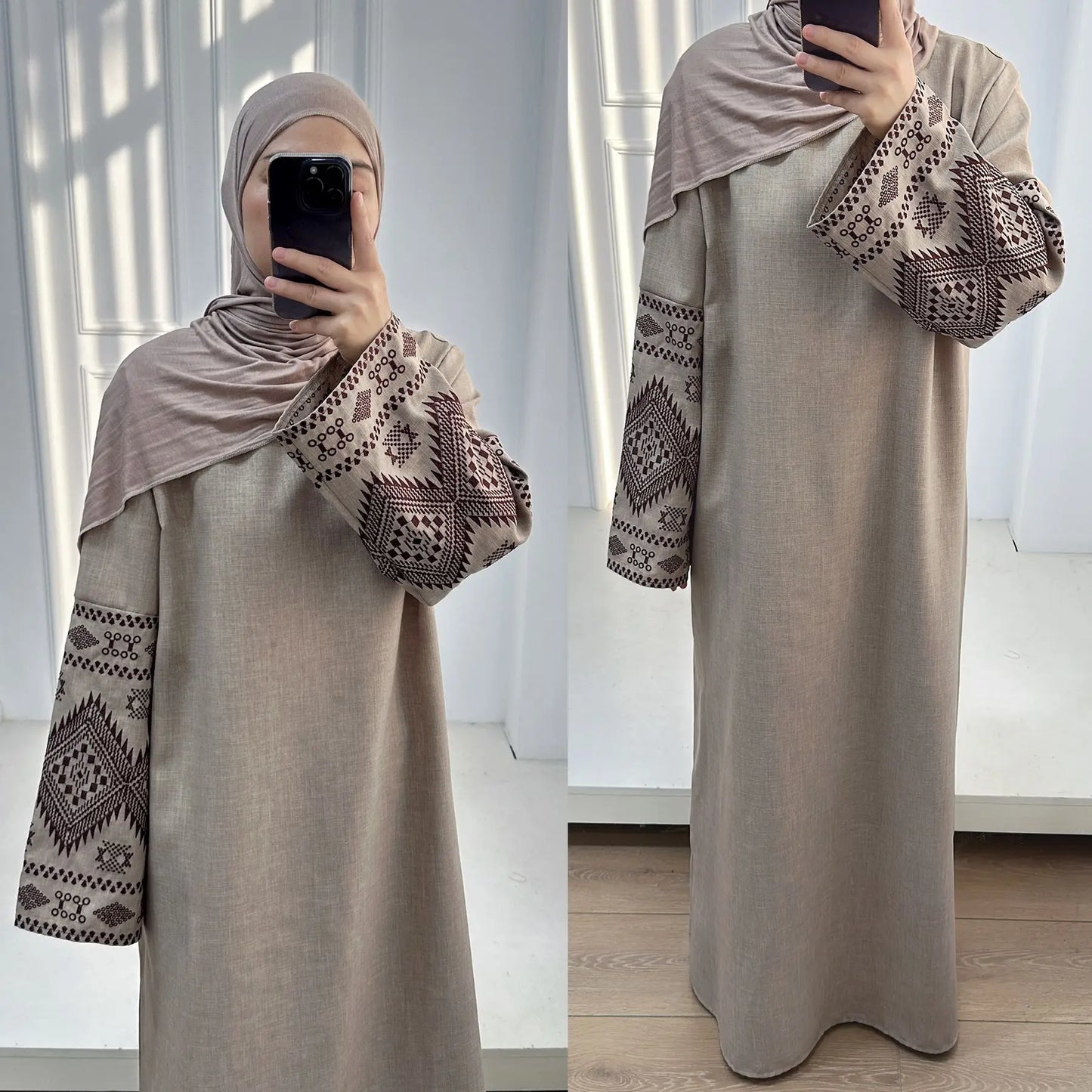 Eid Muslim Abaya for Women Party Embroidery Dresses Kaftan Arab Long Robe Islam Ramadan Dubai Abayas Vestidos Morocco Jalabiya.