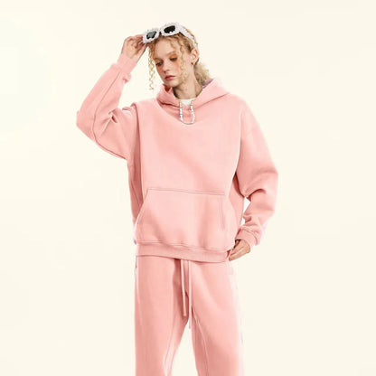 King Print hoodie suit men s casual sportswear fashionable spring and autumn jogging pullover sportswear sweatpants