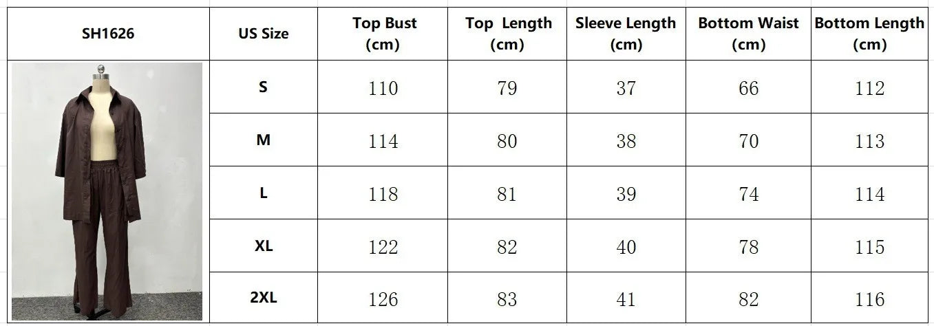 Spring and summer casual shirt long pants two-piece set 2025 new women's fashion lapel loose suit women's daily wear.