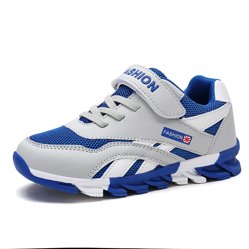 Breathable Summer Kids Sport Shoes 5-16Years Old Boys' Non-Slip Running Sneaker for Children Comfortable School Walking Footwear.