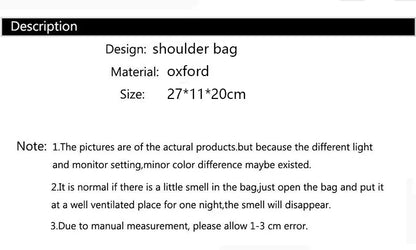 Women Nylon Waterproof Bag Messenger Bags For Lady Crossbody Large Capacity Travel Shoulder Bag Casual Handbags High Quality.