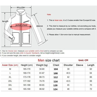 Mens Vest Jacket Warm Sleeveless Jackets Winter Waterproof Zipper Coat Autumn Stand-up Collar Casual Waistcoat Brand Clothing.