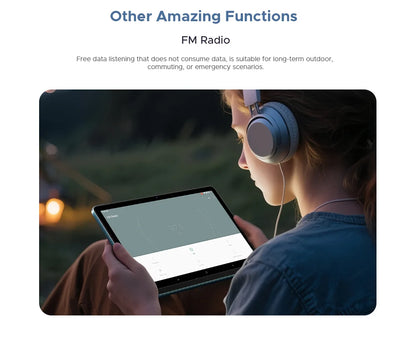 DOOGEE Tab G6 2 IN 1 Smart Tablet PC 11'' Screen Android 15 30GB RAM(6+24) 256GB ROM 8000mAh Battery Dual Speakers Widevine L1