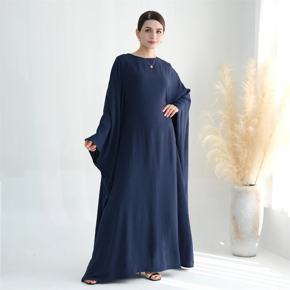 Ramadan Eid Baumwolle Leinen Khimar Abaya Set Dubai Muslim Sets Hijab Kleid Kaftan Abayas Kaftan Marocain Femme Vestidos Para Mujer