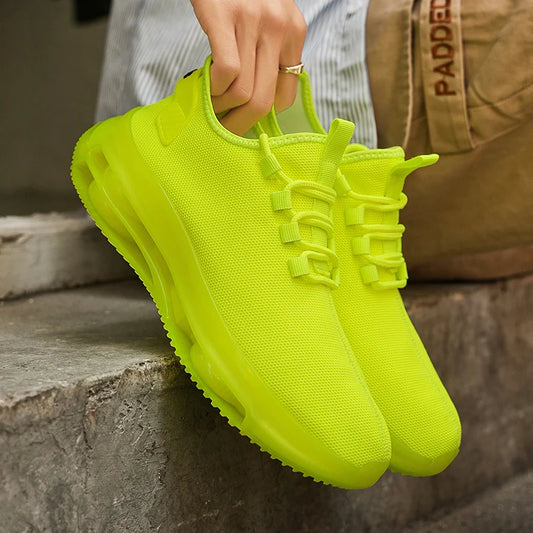 MAEDEF männer Casual Turnschuhe Sommer Mesh Turnschuhe Atmungsaktiv Männlichen Casual Sport Schuhe Tennis Wandern Plattform Herren Laufschuhe