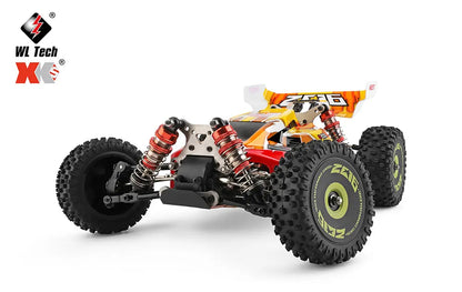 WLtoys 144010 144001 75KM/H 2.4G RC Car Brushless 4WD Electric High Speed Off-Road Remote Control Drift Toys for Children Racing