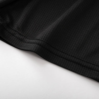 Summer Ice Silk Short Sleeve T-Shirt Men New Quick Dry Breathable Air Conditioning Outdoor Sun Protection Running Outer Wear.