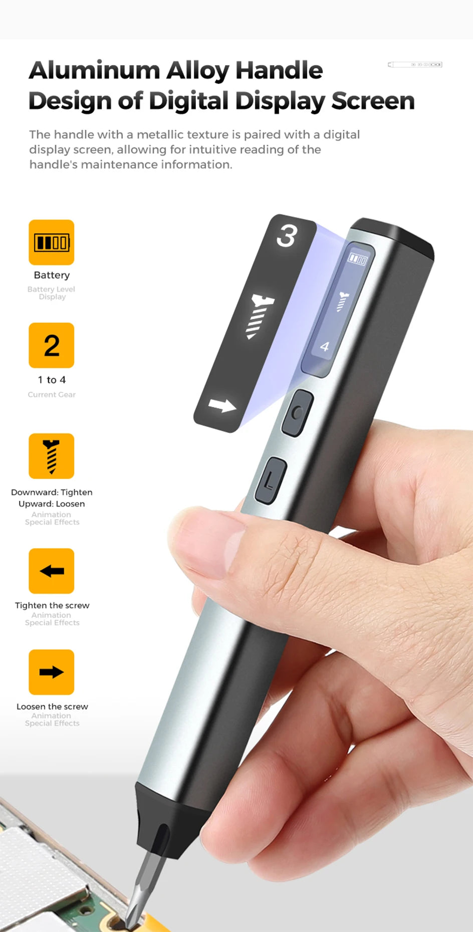 126-in-1-Präzisions-Elektroschrauber-Sets, wiederaufladbares Mini-Set, kabellose kabellose Bits für Xiaomi, Handy, mobiler Laptop, PC