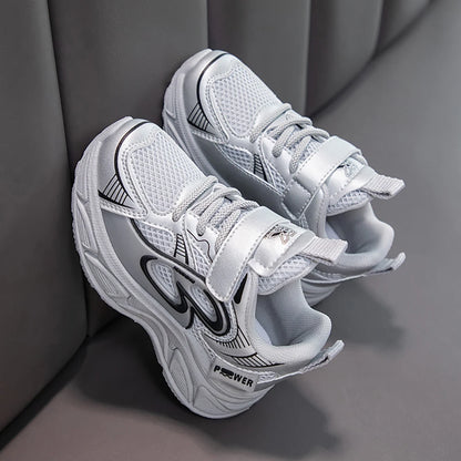 Autumn Children Sport Shoes Mesh Breathable Teenager Kid's Sneakers Boy's Girl's Running Shoes Trend Fashion Sport Shoes.