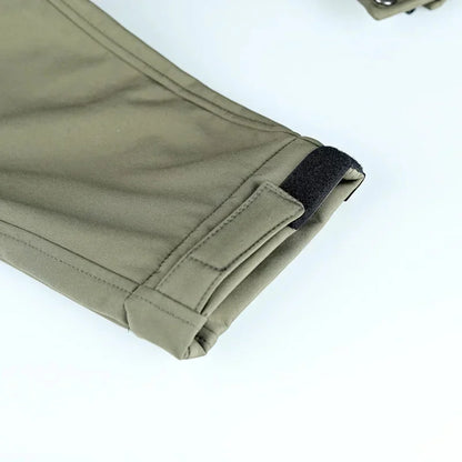 Waterproof Shark Skin Tactical Sets Mens Thicken Fleece New Soft Shell Combat Jackets+windproof Warm Cargo Pant 2 Piece Set