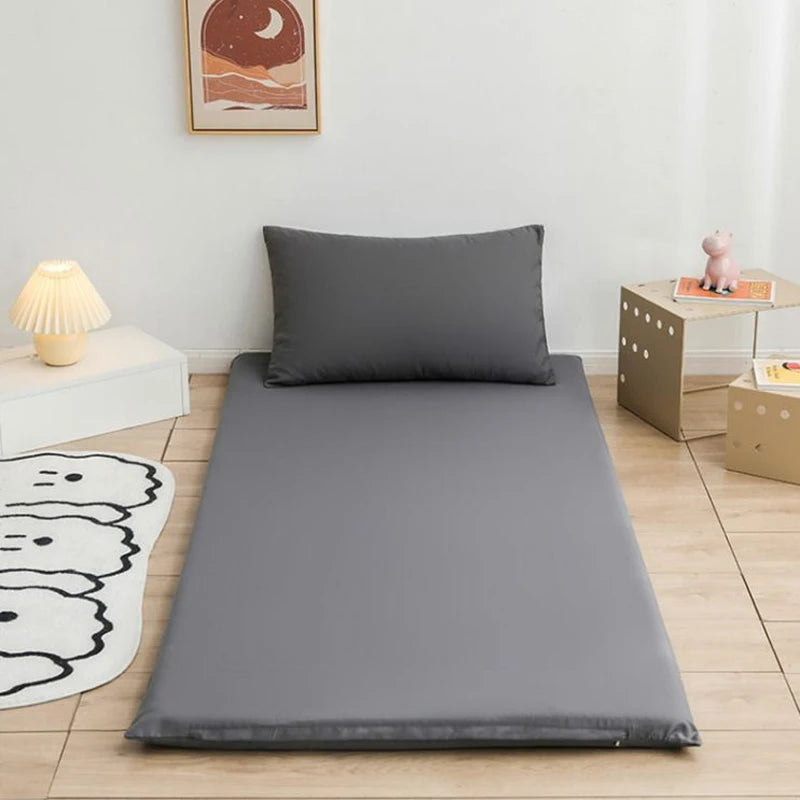 WOSTAR 360° fully enclosed with zipper mattress protector cover student baby single double bed sheet protection pad 90/150cm.