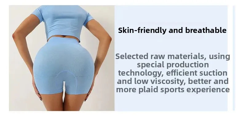 Seamless Dot Dot Yoga Suit High Waist Outdoor Sports Vest Running Quick Dry Top Fitness Yoga Pants Set Exercise Workout Clothes.