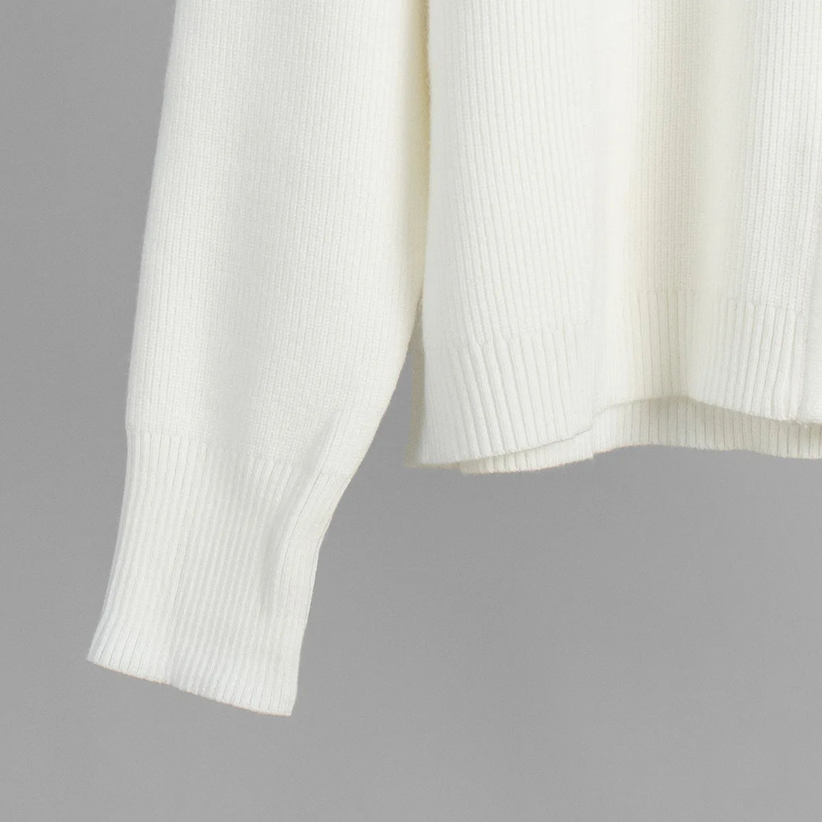 Tornova Zipper Strickjacke Pullover Anzug Weibliche Gestrickte Langarm Casual Mantel Breitbeinig Hosen Pullover frauen Zwei Stück Set