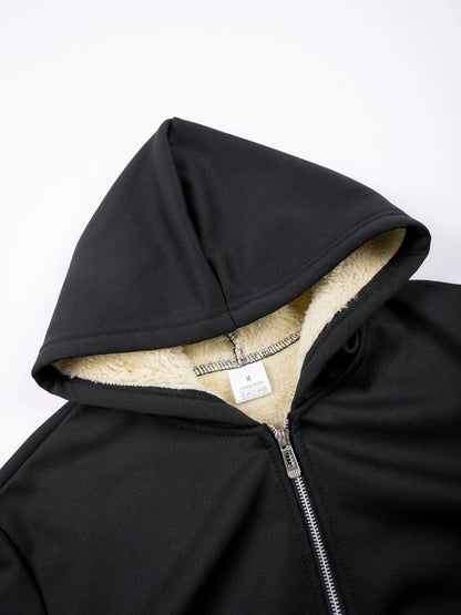 Autumn and Winter Men's Casual Tracksuit High Quality Daily Sports Jogging Suit Half-Zipper Hooded + Sweatpants two-piece Set.