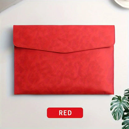 A4 File Storage Bag Simple File Folders Business Office School File Organizer Bags Laptop Sleeve.