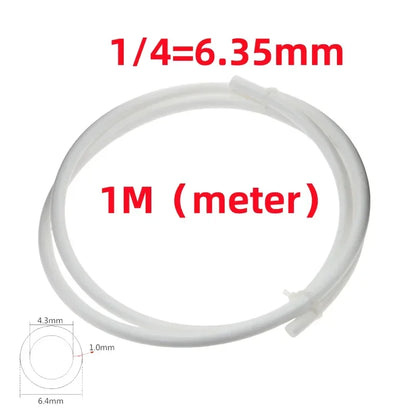 1/5/10/20meter Food Grade 1/4" 3/8" PE OD NSF Certified Tubing for Reverse Osmosis De-ionized Water Purifier Filtration Systems
