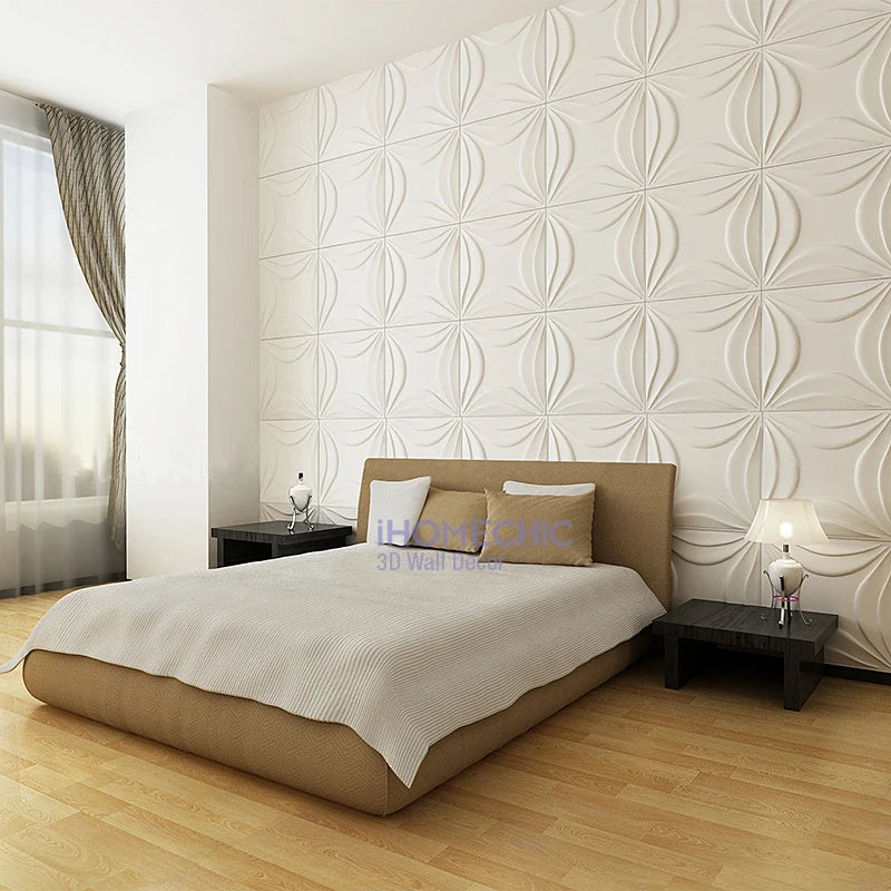 30x30cm Decorative 3D Wall Panel Diamond Stone Brick Living Room TV Background Decals Tile Mold 3D wall sticker bathroom kitchen