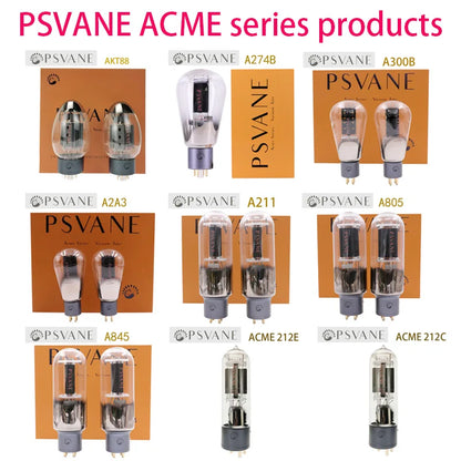 PSVANE 274B KT88 300B 2A3 211 805 845 212E 212C ACME Series Vacuum Electronic Tube Precise pairing Audio Valve Tubes.