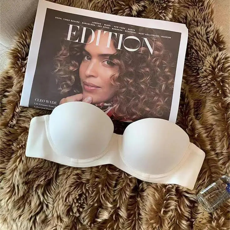 Seamless Push Up Bras For Women 1/2 Cup Underwear Padded Bra Comfort Invisible Brassiere Non-wire Fixed Cup Sexy Lingerie.