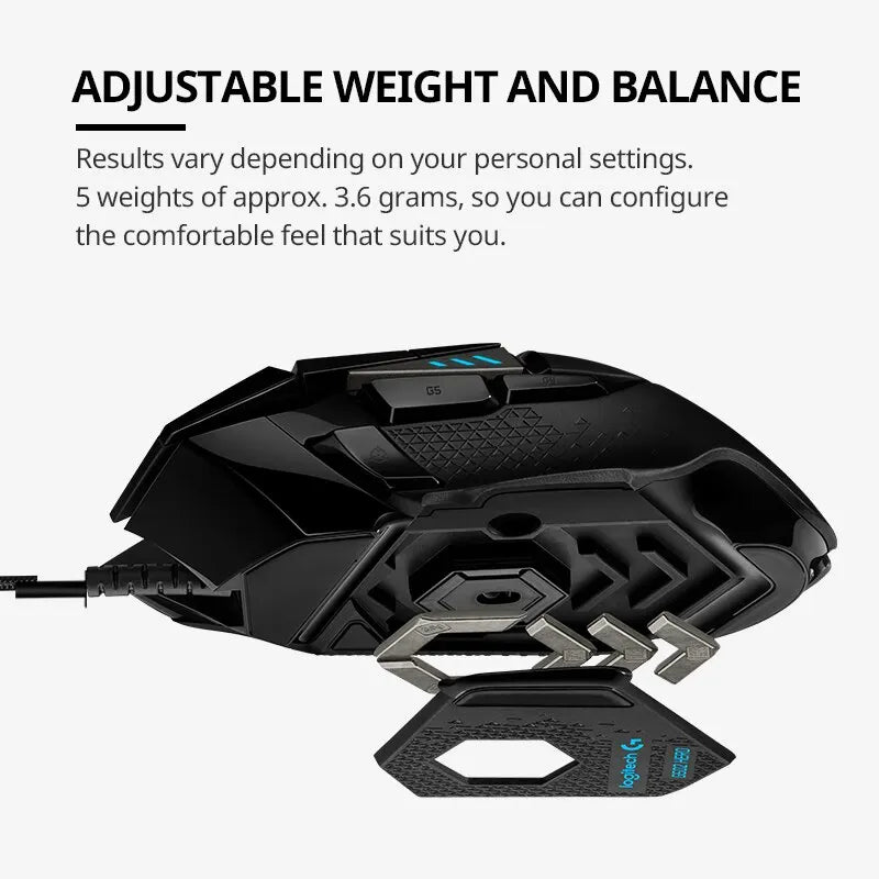 Logitech G502hero Master Wired Gaming Mouse 502 Esports Machinery Eat Chicken Macro CS Programming Peripheral.