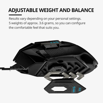 Logitech G502hero Master Wired Gaming Mouse 502 Esports Machinery Eat Chicken Macro CS Programming Peripheral.