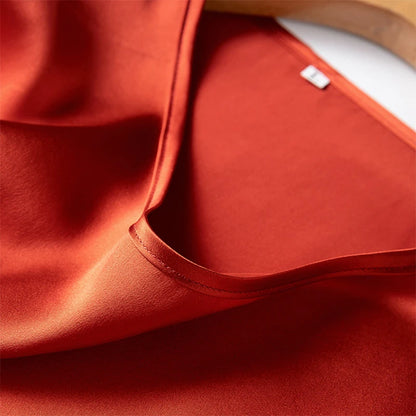 Women 100% Mulberry Silk 19 Momme half sleeve Crew Neck Top Shirt Blouse T-shirt More Colors M L XL MM4270.