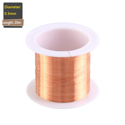 1-3Rolls copper lacquer wire 0.06mm -1.2mm Cable Copper Wire Magnet Wire Enameled Copper Winding Wire Coil Copper Wire.