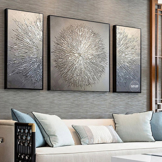 New Arrival Modern Abstract Golden Mountain Landscape Oil Paintings On Canvas China Artwork Wall Decor For Room Unframed.