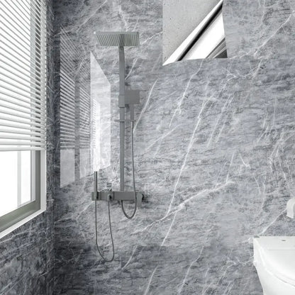 80CM Marble Self Adhesive Waterproof Wallpaper for Bathroom Wall Deocr Kitchen Oil Proof Mould-Proof Wall Stickers Home Decor