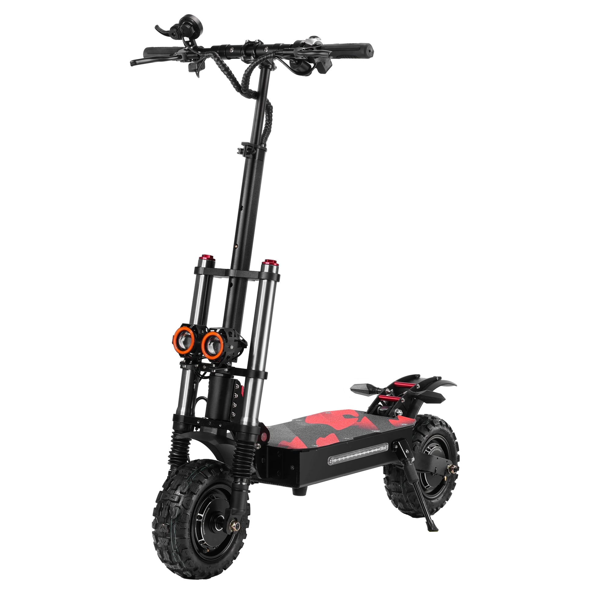BOYUEDA S3 -11E-Scooter 6000 W Double Motor 60V 38Ah Off-road Scooters Electric 11 -Inch City Folding Electric Scooter.
