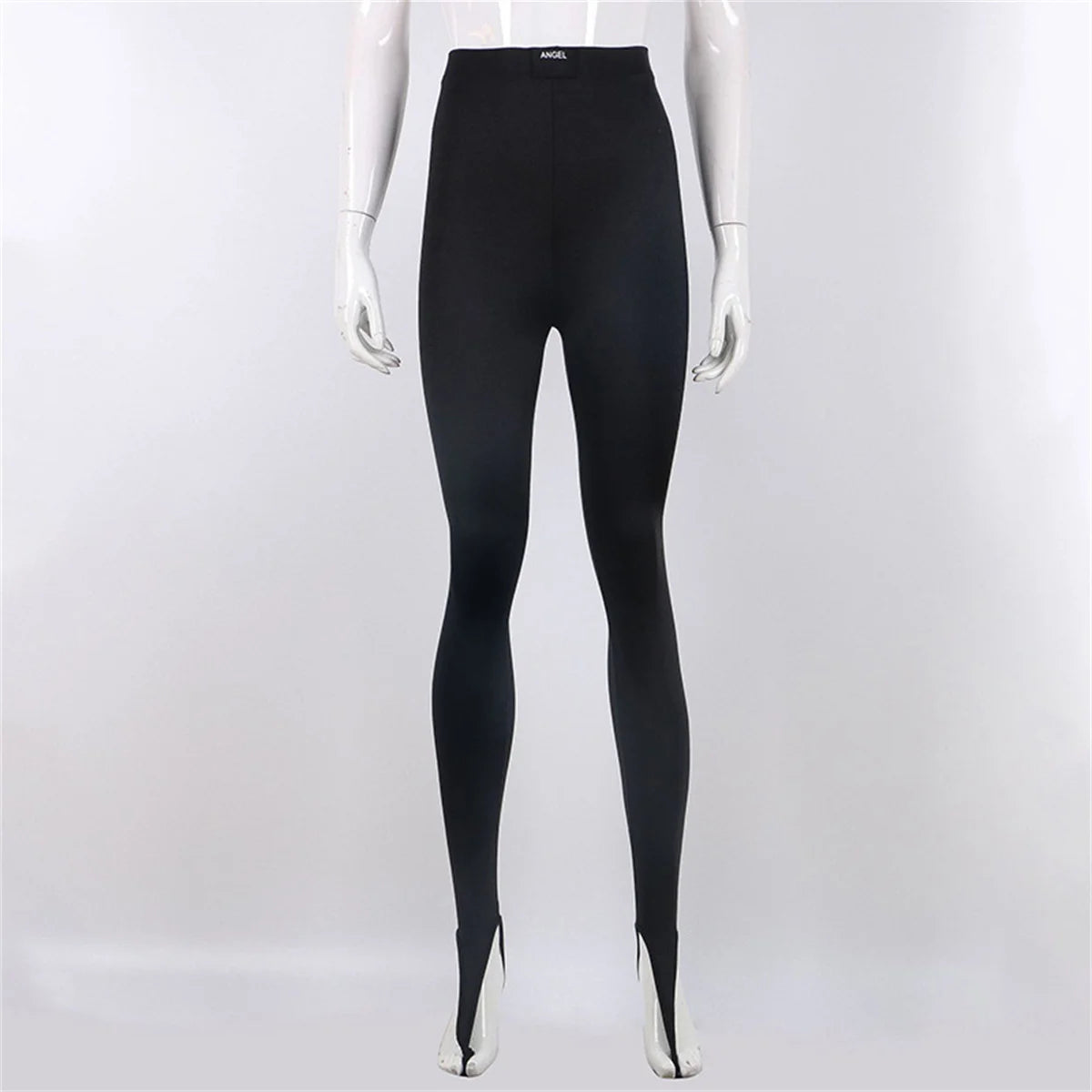 Korean Fashion Winter Black Slim High Waisted Skinny Y2K Women Tight Pants Sexy Glitter Casual Club 2025 Leggings Pants Long.