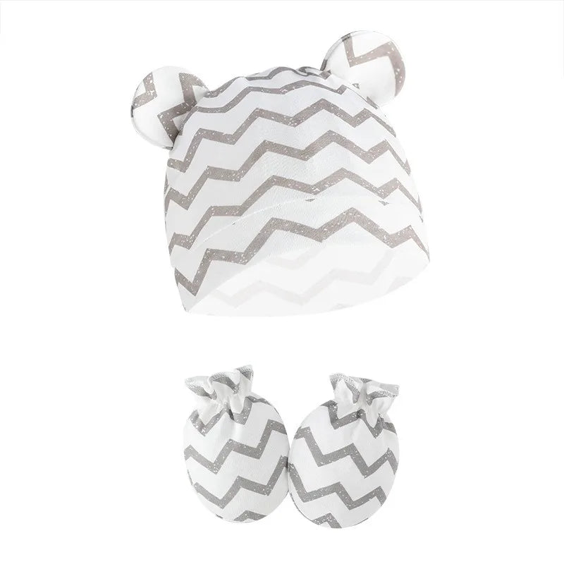 3 Teile/satz Neugeborenen Geburt Set 2024 Frühling Sommer Baby Body Baumwolle Baby Hut Handschuhe Weiche Baby Strampler Infant Zeug 0 bis 3 monate.