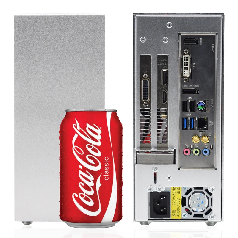 METALFISH S3 MINI ITX Case Aluminum 5 Litre PC Gaming Small Chassis With Handle Support RTX3060/13600 Computer Compact A4 Case.