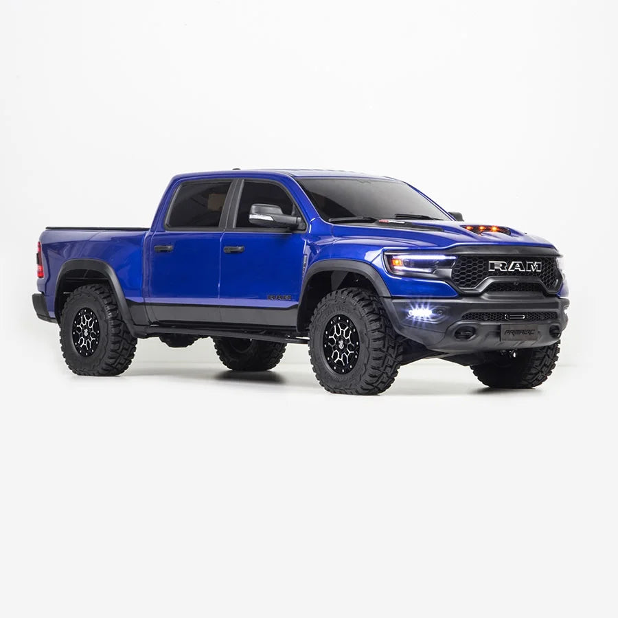 KM Thunder Dodge Tyrannosaurus RAM 1500 Simulation 1/8 Remote Control Electric 4WD Climbing Vehicle Pickup Off road Vehicle.