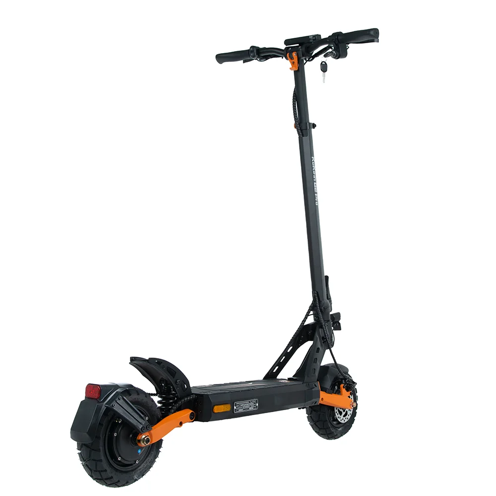 KuKirin G2 Pro VMP Electric Scooter 500W 48V 15.6Ah 9 Inch Off-road Tire Foldable Electric Scooter 25KM/H Speed 65KM Range.