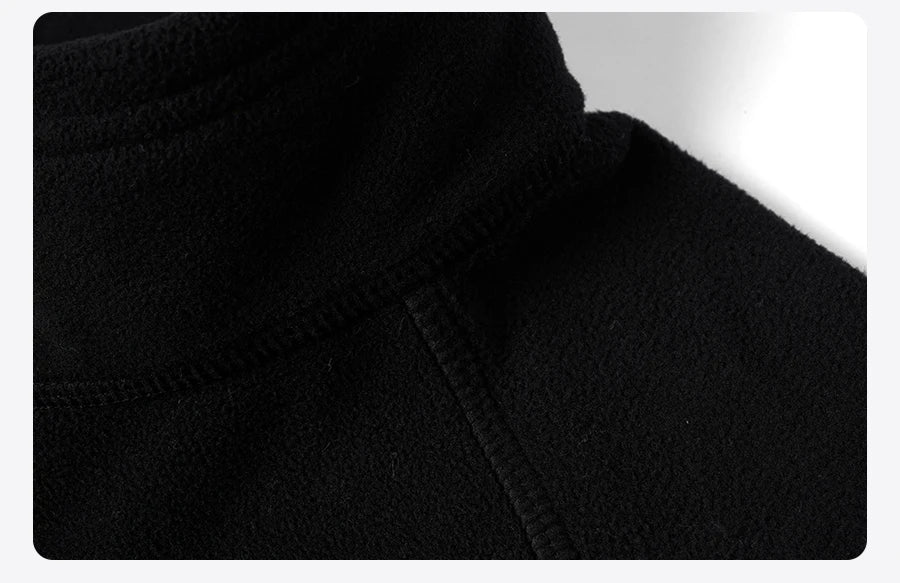 SIMWOOD 2025 Autumn Winter Men's Anti Static Polar Fleece Jacket 300gsm Anti-Electricity Coat Regular Fit Warm Fleece for Daily