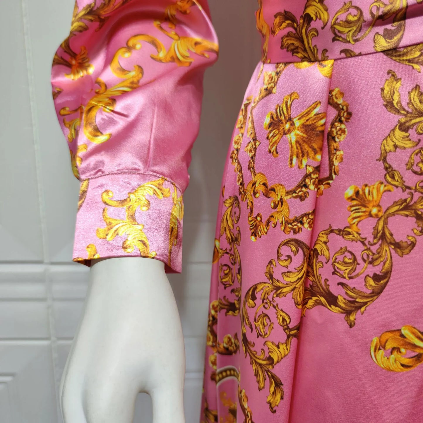 Frühling Muslimische Frauen Kleid Seide Marokkanischen Kaftan Langarm Türkei Dubai Spitze-up Abaya Islamische Kleidung Vestido Indien Kleider 2022