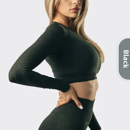 Seamless Long Sleeve Sports T-Shirt Slimming Outerwear For Fitness Running Yoga Summer Wear High Quality Top For Men And Women