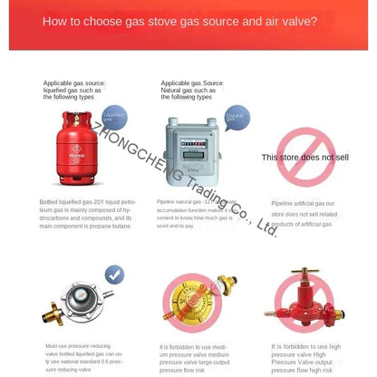 7kw Gas Cooktop Single Stove Household Liquefaction Gas Stove Single Coal Desktop Embedded Single Gas Stove 4.5 KW/5.2kw/.