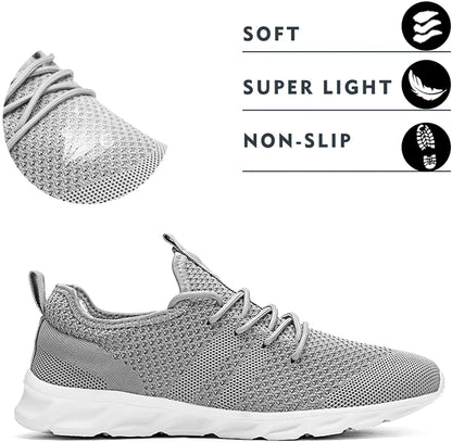 2024 Trend men's casual shoes light sneaker white large size outdoor breathable mesh fashion sports black running tennis shoes