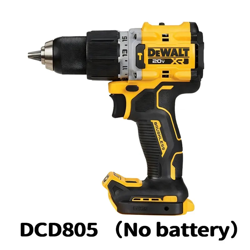 DEWALT DCD805 20V Elektrowerkzeuge Bürstenloser Schlagbohrschrauber Akku-Elektroschrauber Multifunktions-Handbohrmaschine
