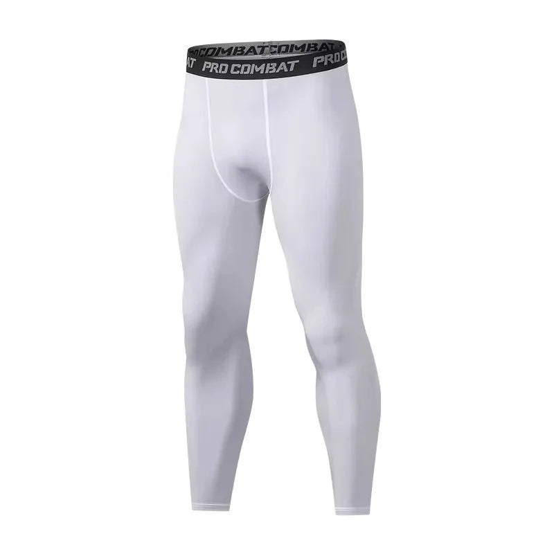 Herren-Kompressionshose, Strumpfhosen, coole, trockene Leggings, Sport-Baselayer-Laufhose, sportliches Training, aktive Shorts