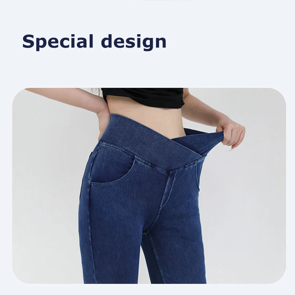 Casual Jeans Womens Activewear Women Bell Bottom Pants High Waist Yoga Flare Leggings 4 Way Stretch Denim Fitness Workout Sports.