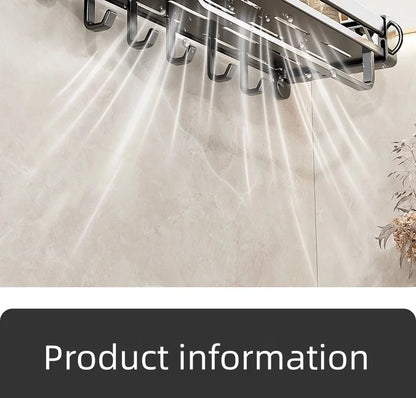 Versteckter Aufbewahrungsregal mit Saugnapf, Aufbewahrungskorb für Badezimmer und Toilette, lochfreie Wandaufbewahrung für Toilettenspüle