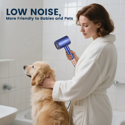 Hatteker 3200W Portable Hair Dryer 3 Temperature Settings Home Use Hotel Salon Professional Electric Blow Dryer for Travel