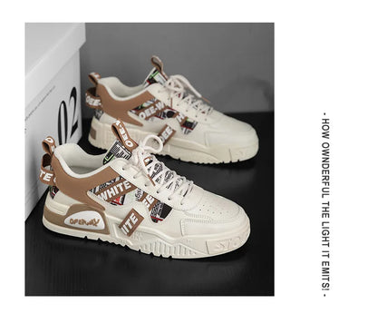 High Quality Men's Casual Shoes  Luxury Male Sneaker Outdoor Fashion Skateboard Shoes Running Platform Designer Vulcanized Shoes