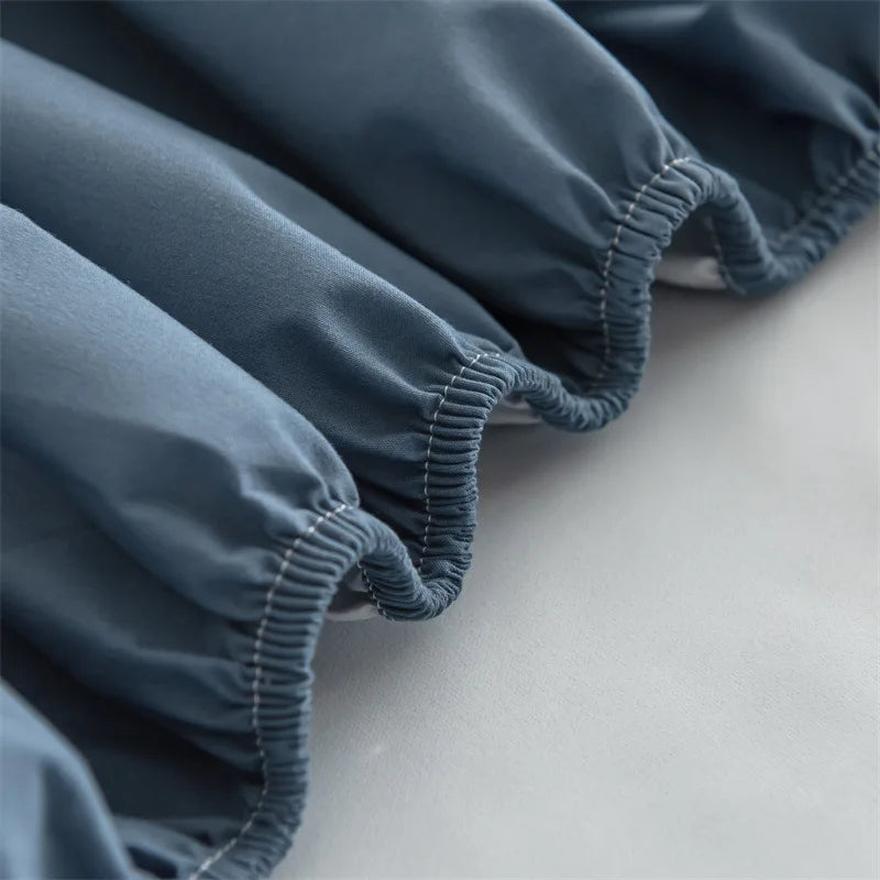 WOSTAR Waterproof mattress protector cover 150x190 single double queen king size elastic fitted sheet style bed protection pad.